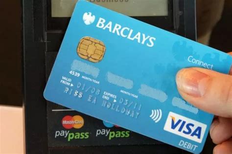 barclays visa debit card not working